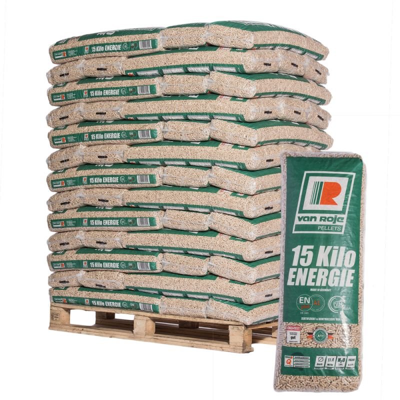 pellet Pellets Van Roje Pallet 65 zakken van 15 kg Hoge Duitse kwaliteit - Image 1