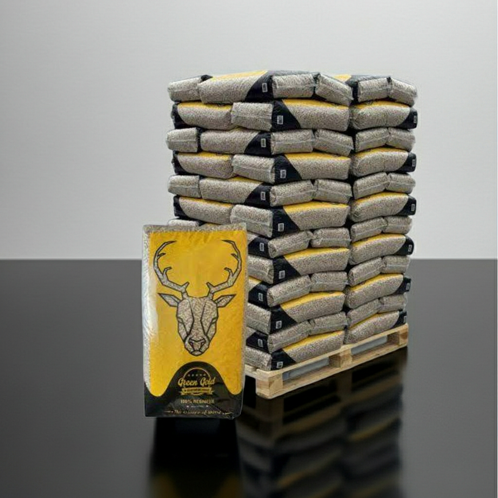 bdg Green Gold Jura pellet palette – 72 zakken van 15 kg - Image 1