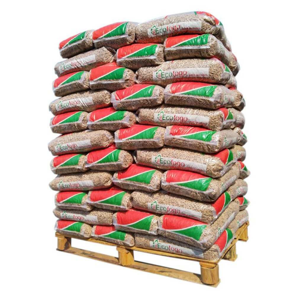 9226-1 Ecofogo Pellet Pallet met 66 zakken van 15 kg - Image 1