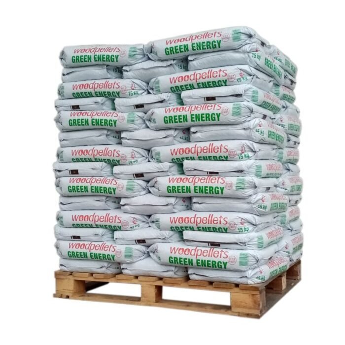 Pellets-Green-Energy-700x700-1-1 Granule Green Energy – Pallet met 65 zakken van 15 kg - Image 1